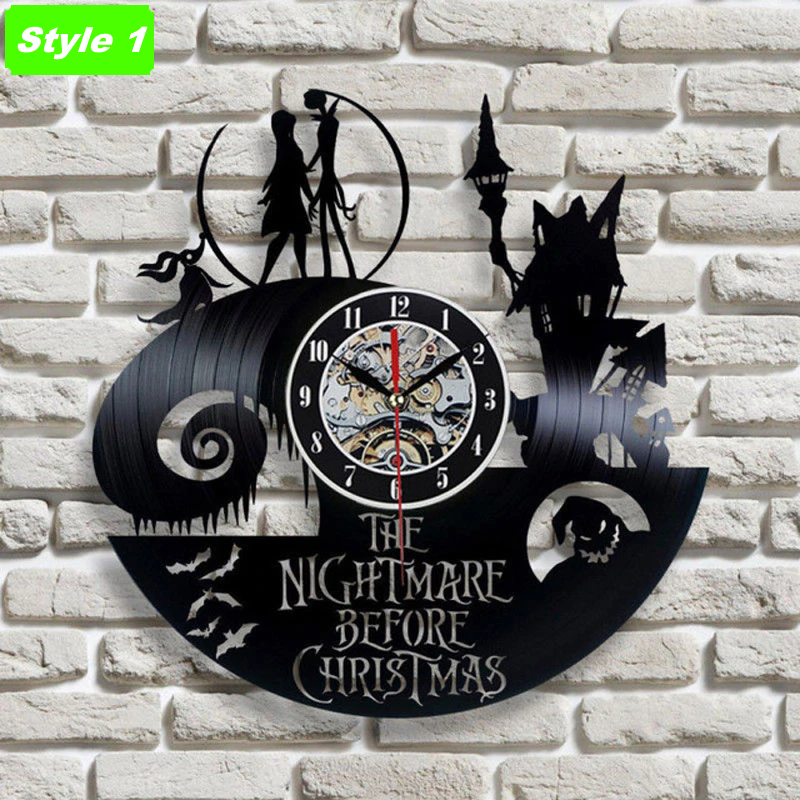Horloge murale Jack Skellington