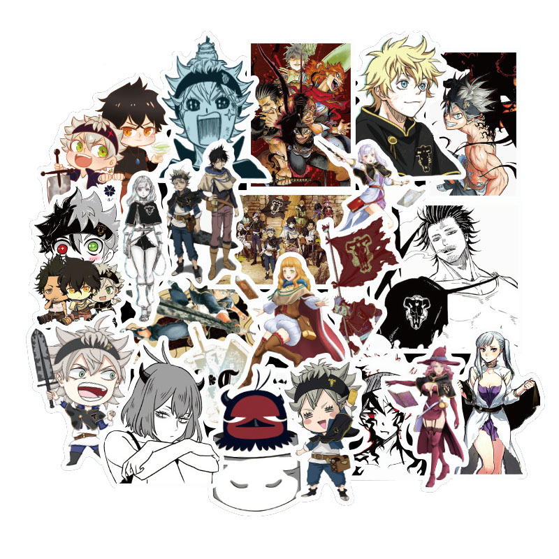 Autocollants animés Black Clover Knights