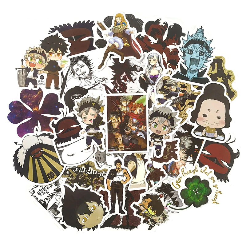 Autocollants animés Black Clover Knights