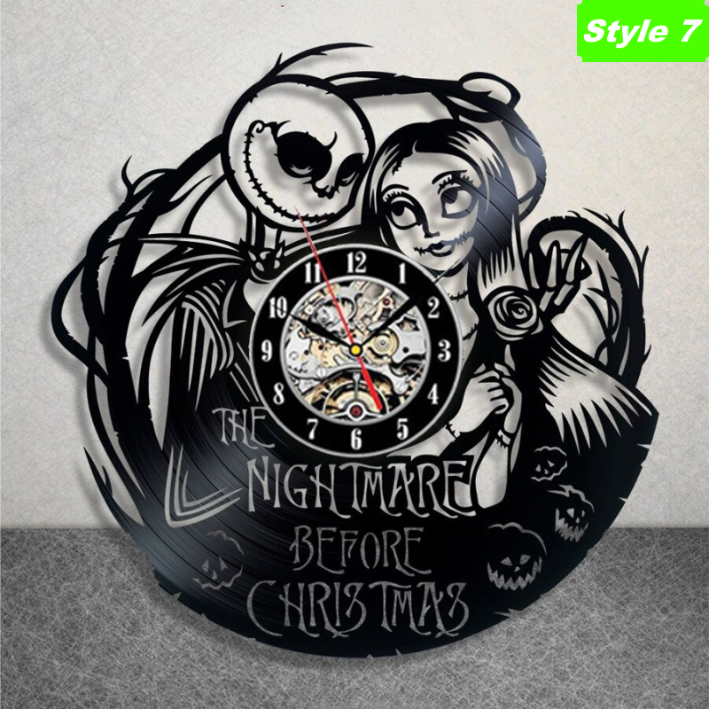 Horloge murale Halloween Jack Skellington