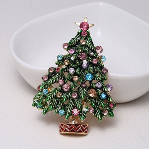 Broches en émail pour sapin de Noël, cadeaux pour le bureau