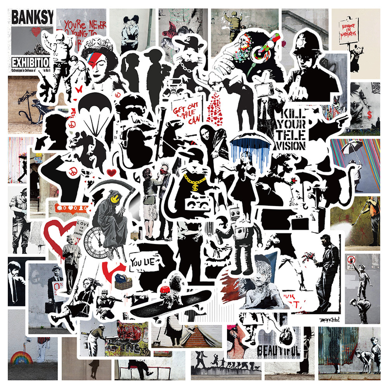 Autocollants Banksy