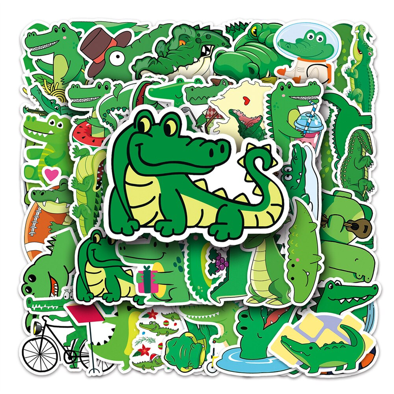 Autocollants Crocodile