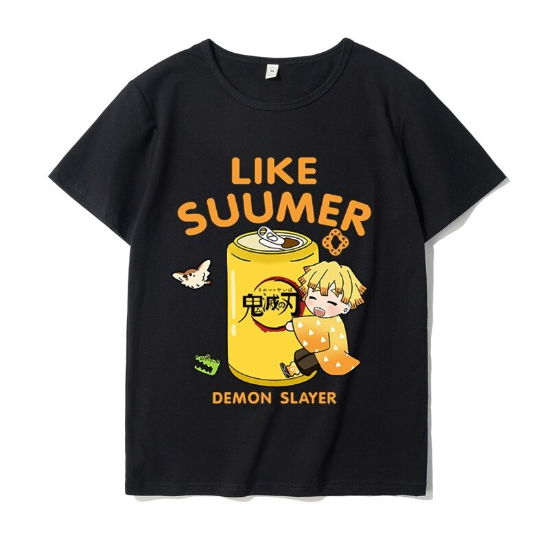 T-shirt d'été animé et manga Demon Slayer