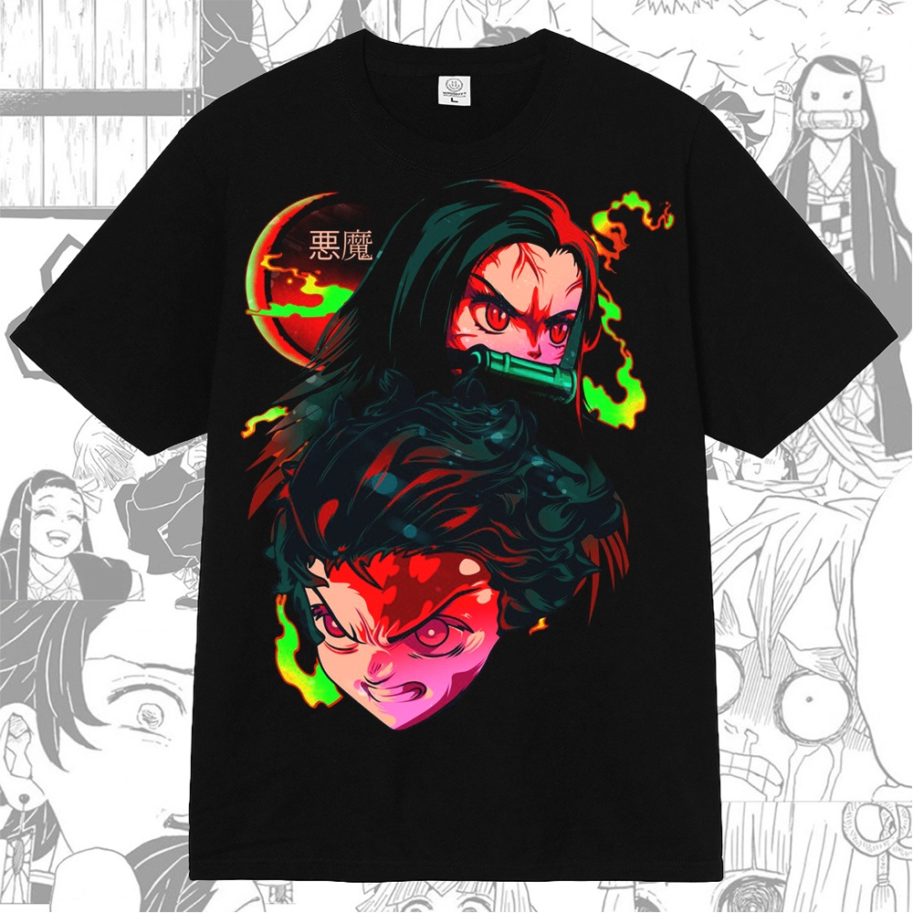 T-shirt Tanjiro Nezuko Anime Manga Demon Slayer