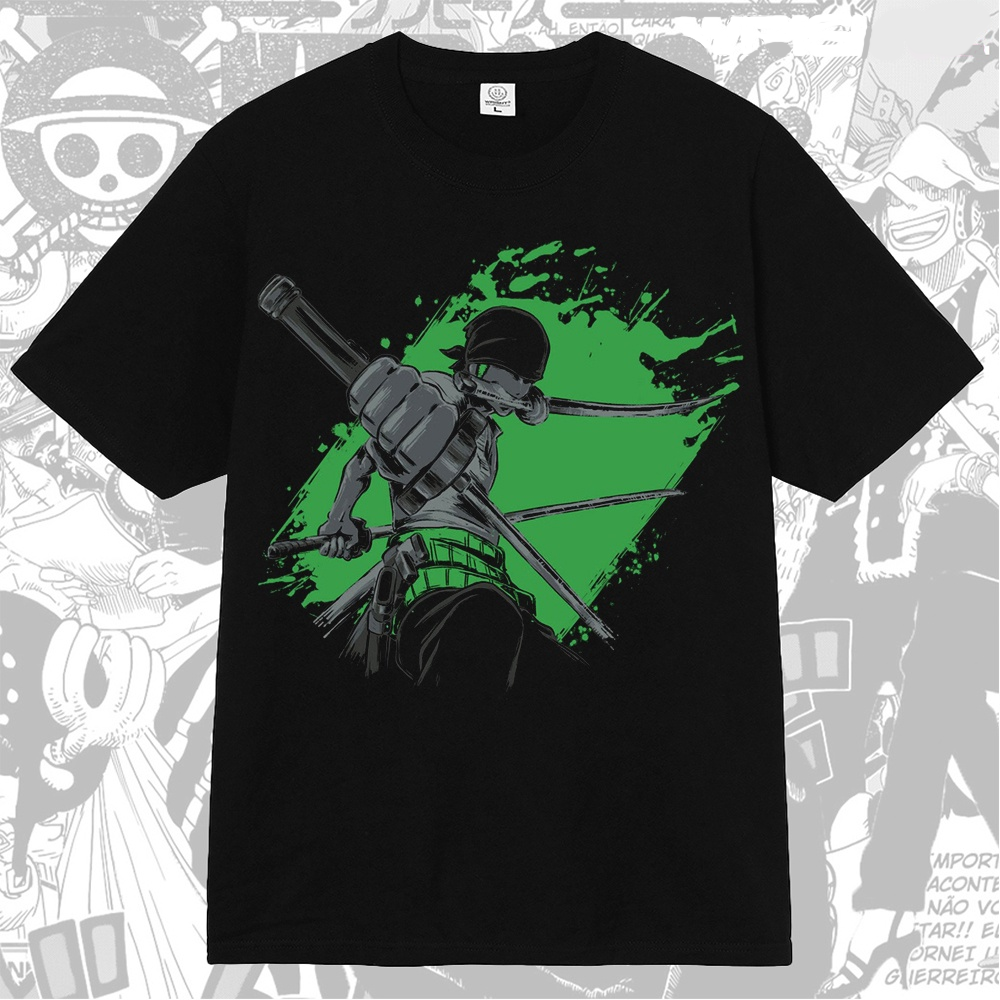 T-shirt Zoro One Piece Anime Manga