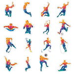 Autocollants d'art sportif