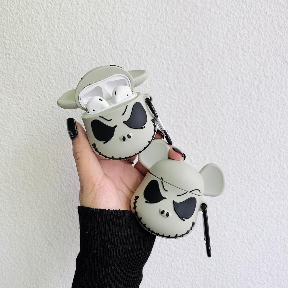 Étui Airpods 3D Jack Skellington KAWS