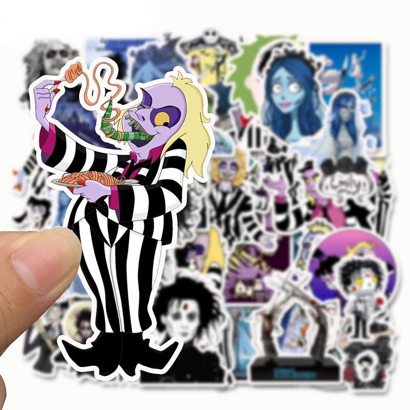 Autocollants Tim Burton