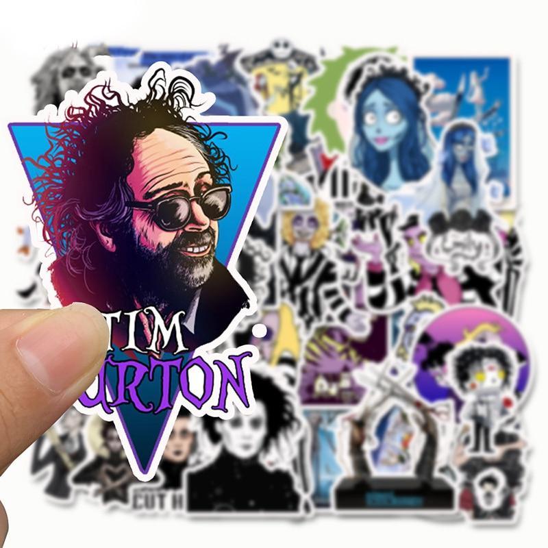 Autocollants Tim Burton