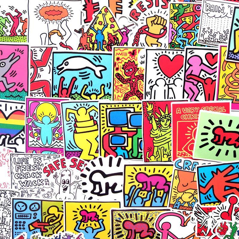 Autocollants Keith Haring