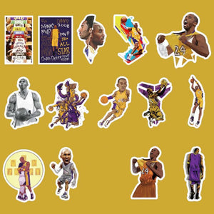 Autocollants Superstar Kobe