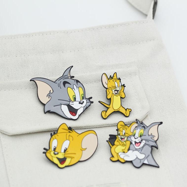 Broche en émail Tom &amp; Jerry