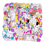 Autocollants lumineux licorne