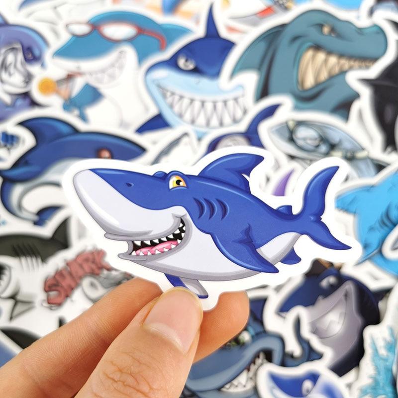 Autocollants sous-marins de requins