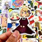 Autocollants animés Axis Powers
