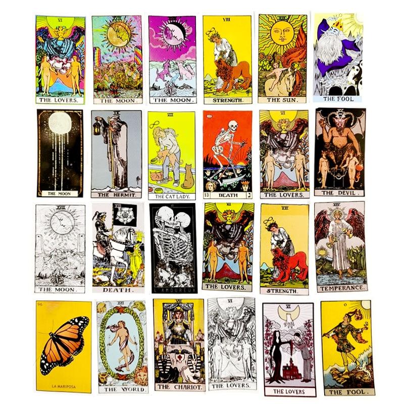 Autocollants de cartes de tarot