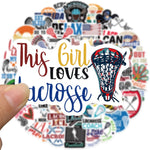 Lacrosse Sports Stickers