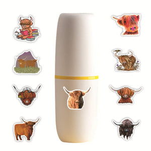 Autocollants animaux yak