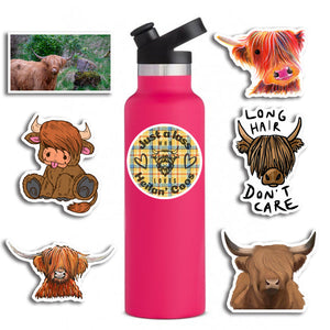 Autocollants animaux yak