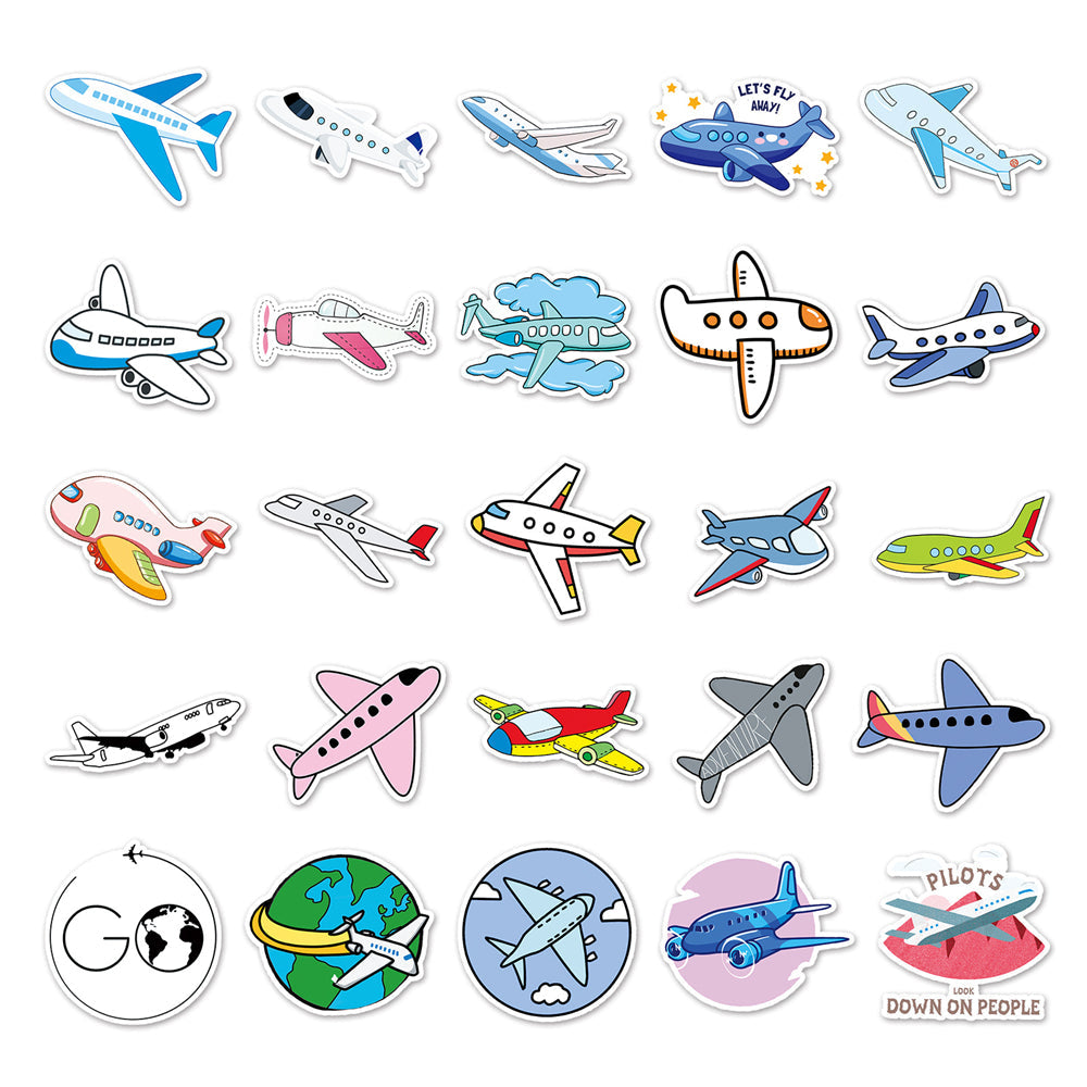 Autocollants d'avion
