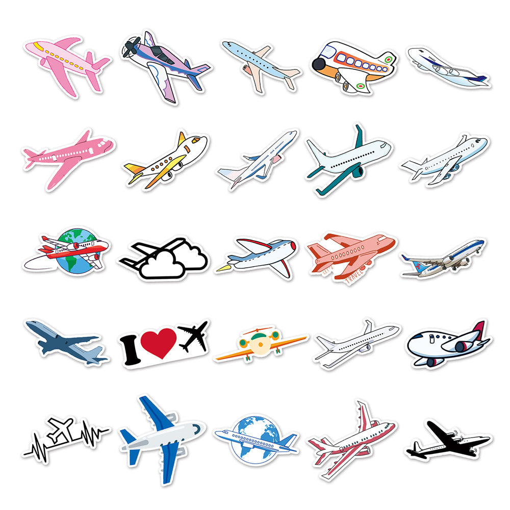 Autocollants d'avion