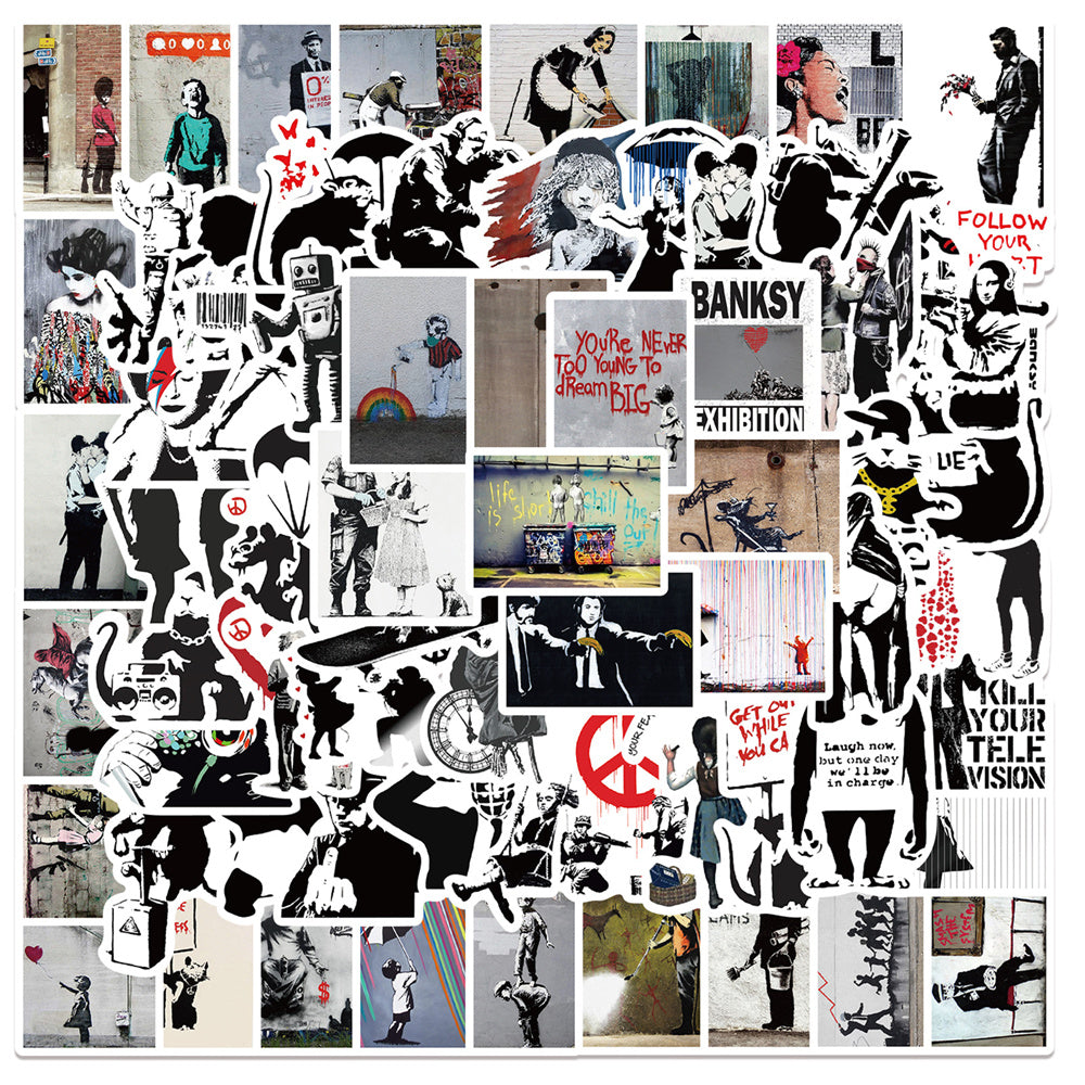 Autocollants de style Street Art