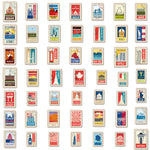 Autocollants de monuments mondiaux