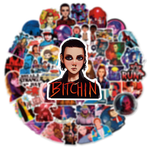 Autocollants de la série télévisée Stranger Things 4